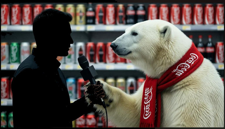 L'ours interview un homme