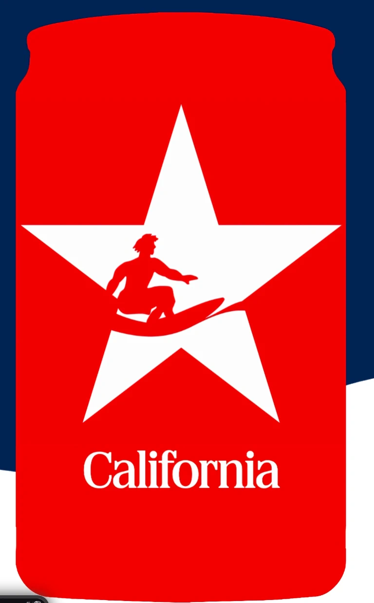 mini can californie america 250