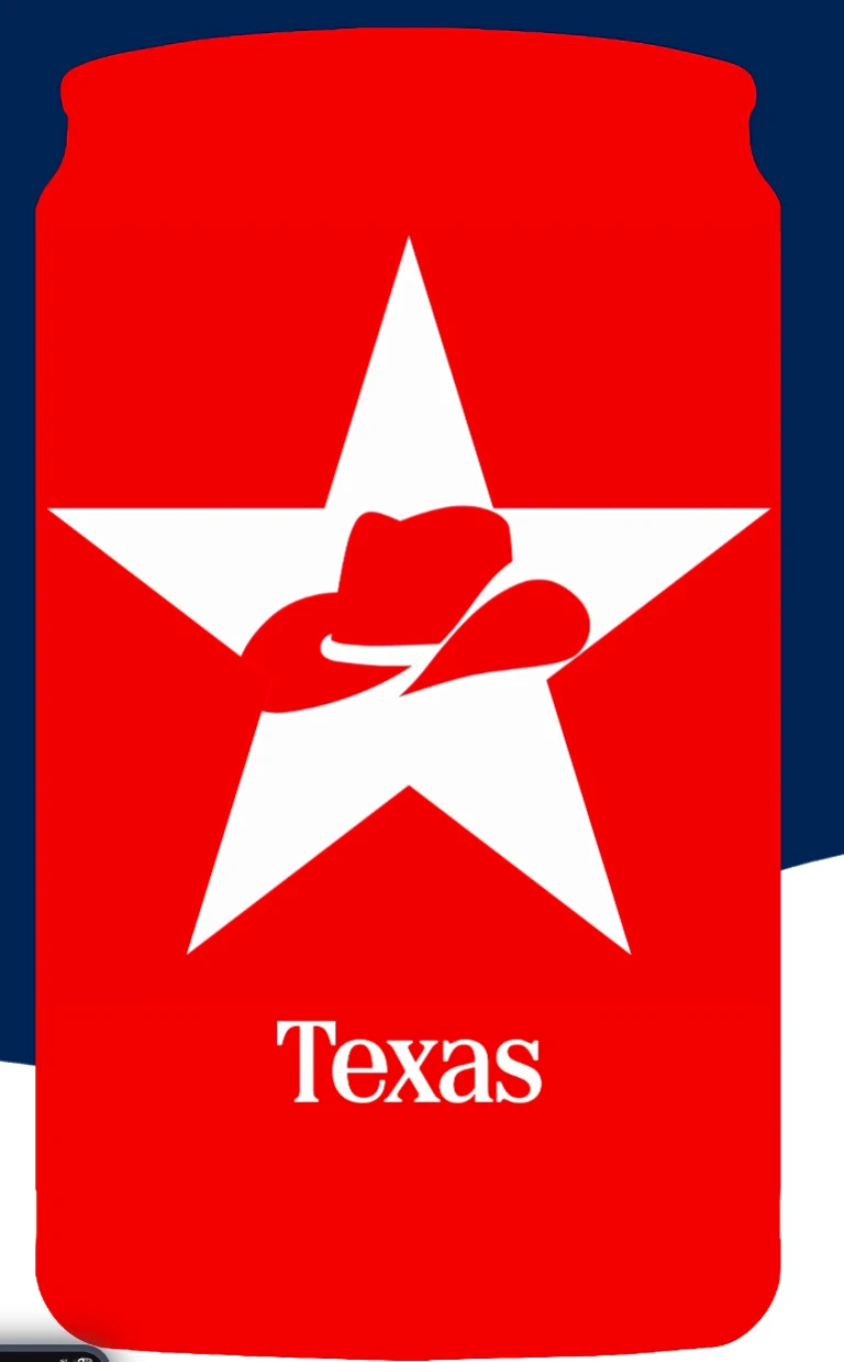 mini can texas America 250